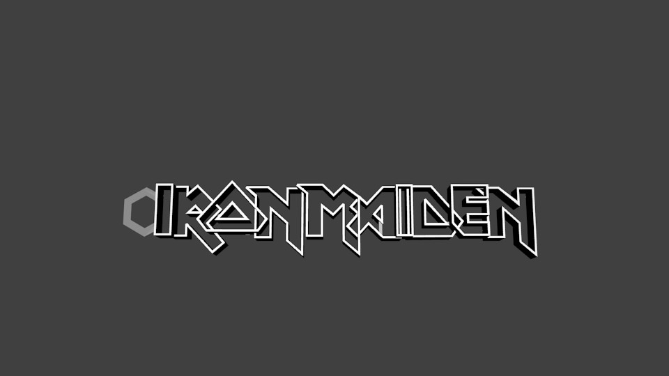 Iron Maiden key chain (printable) preview image 1